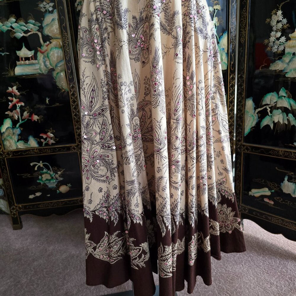 Stunning Vintage B. Moss Flare Skirt